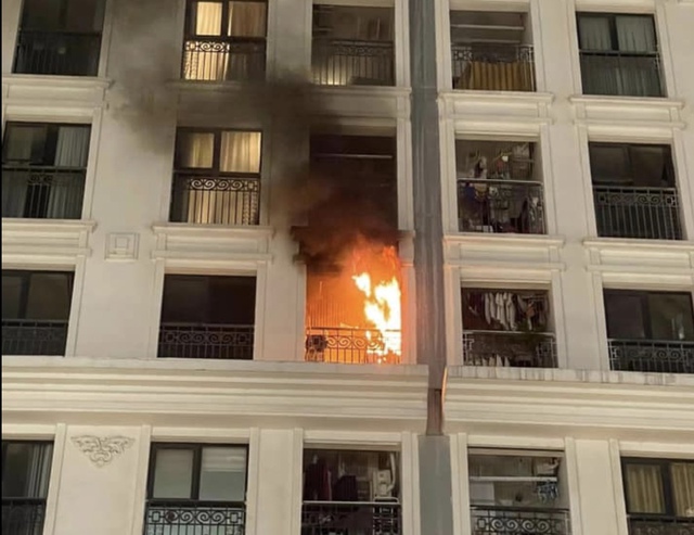 Cháy chung cư cao tầng tại Mỹ Đình, Hà Nội