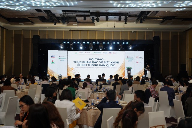 Hội thảo "Thực phẩm bảo vệ sức khỏe chính thống Hàn Quốc"