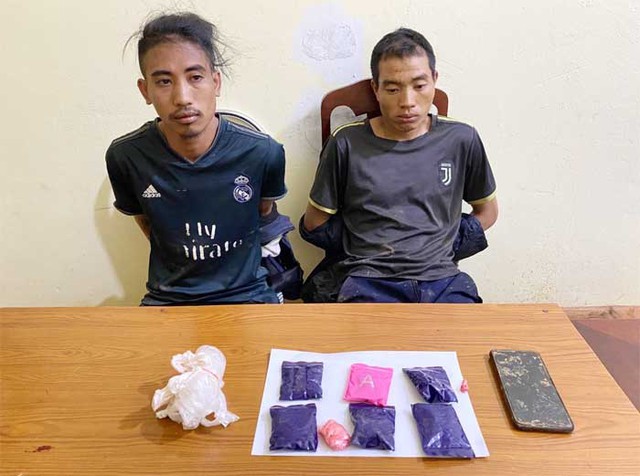Hai đối tượng mang hơn 1.200 viên ma túy tổng hợp từ Lào sang Việt Nam bán