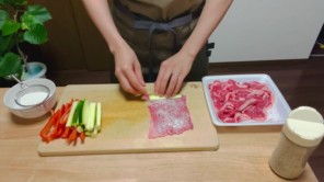 Thịt bò cuộn rau củ kiểu Nhật ngon xuất sắc